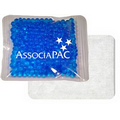 Blue Cloth-Backed, Gel Beads Cold/Hot Therapy Pack (4.5"x4.5")